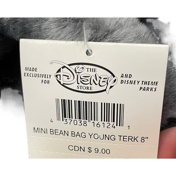 Tarzan Plush Young Terk Bean Bag Disney Ape Man Stuffed Animal Nursery Decor 8" - Picture 8 of 10